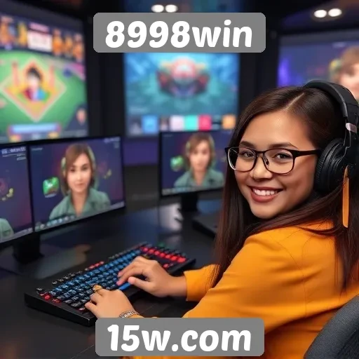 Experiência do usuário no site 8998win